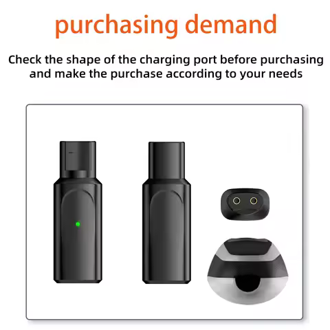 12V Type-C Shaver Charger Adapter Charging Converter for Braun Series 3 5 7 9 6 1 XT5 Electric Razor