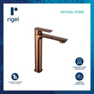 RIGEL Brushed Copper Basin Mixer Tall Tap W2-R-MXB721101X (BrCu)