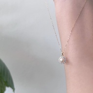 JYNJU [AELLA] Saltwater Akoya Pearl Pendant Necklace (Round 6mm)