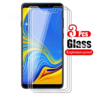 3ชิ้นกระจกนิรภัยสำหรับ Samsung Galaxy A9 2018ปกป้องหน้าจอฟิล์มป้องกัน9ชม. สำหรับ A920F 2018 Samsung 