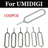 shop 100pcs High Quality SIM Card Tray Removal Eject Pin For UMIDIGI G C Note 2 Crystal C2 Z1 Pro S