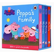 Authentic Peppa's Family Box Set (My Granny , My Grandpa, My Mummy, My Daddy)