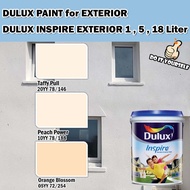 ICI DULUX INSPIRE EXTERIOR PAINT COLLECTION 18 Liter Taffy Pull / Peach Power / Orange Blossom