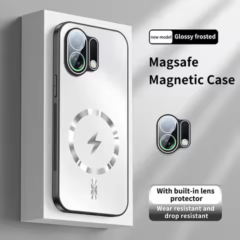 For OPPO K13 Turbo Pro Case New AG Matte Lightning Magnetic Hard Shell Cover for OPPO K13 Turbo Shoc