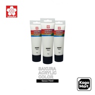 Sakura Gesso Primer Medium Acrylic Color Paint