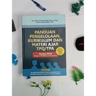 BUKU MATERI AJAR TPQ\TPA | BUKU PANDUAN PENGELOLAAN DAN KURIKULUM TPQ