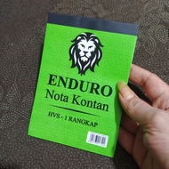 2 Pcs Cash Notes 1 Ply Small ENDURO