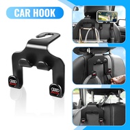 Car Seat Backrest Hidden Multi-Functional Hook Hanger Storage Organizer For Audi Sline A1 A3 A4 A5 A