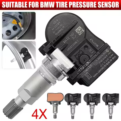 4X Tyre Pressure Sensors TPMS for BMW F20 F22 F30 F32 X1 F48 X2 F49 X5 F15 F16 OE 36106855539