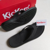 [BGK] KICKERS MEN'S SANDALS - KICKERS LEATHER FLIP-FLIP SANDALS - KICKERS MEN'S SANDALS - LIGHT BROW