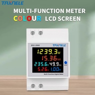 D52-2066 6IN1 AC monitor 110V 220V 100A Voltage Current Power Factor KWH energy Frequency meter