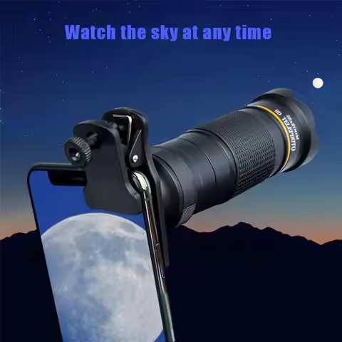 4in1 Telecope Zoom Macro Fisheye Wide Angel Lens Kit Phone Camera Lens 36X Telephoto For Cellphone i