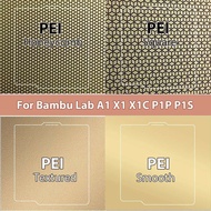 Bambulab Build Plate 257x257 Spring Steel Sheet Peo H1H Pey Sheet A1 X1C P1S Bambu Pei Build Plate 3