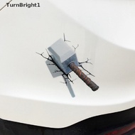 (TurnBright1) 1pc Stiker Mobil 3d Motif Avengers / ironman / spiderman