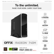 [ OFFIX ] OFFICE PC PACKAGE AMD Ryzen 5 8500G | 8GB DDR5 RAM / 512GB M.2 SSD NVMe