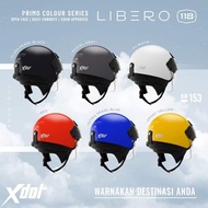 [READY STOCK] X-DOT LIBERO G118 PLAIN HALF HELMET CRUISER -New 2024
