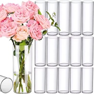 2/1Pcs Transparent Acrylic Vase - Flower Arrangement Container - INS Style - Hydroponic Planter - Cy