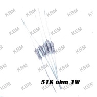 Resistor 51Kohm 1W 2W 3W