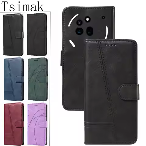 Flip Wallet Case For Nothing Phone 3A A059 Magnetic Leather Card Slot Coque for Nothing Phone 3 3a C