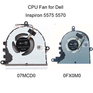 FZ0FX0M0 Computer Fans for Dell Inspiron 15 5570 5575 CPU cooling cooler fan 07MCD0 7MCD0 P75F CN-0F