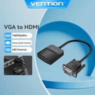 Vention VGA to HDMI Converter 1080P HD Audio Video Adapter VGA HDMI Connector with Micro Power Audio