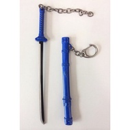 Kendo Keris Knife Blade Katana Sword Key Chain Kris Parang Samurai