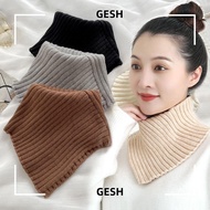GESH Scarf Warm Windproof Detachable Turtleneck