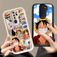 Case for OPPO Reno A9 A37 A5 2Z 2F A39 F17 F11 A83 F5 2020 Pro Q-30 Anime Luffy