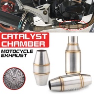 Penukar pemangkin tekanan ekzos resonator motosikal I1FZ