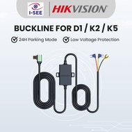 Hikvision Hardwire Kit | 24H Parking Buck Line for D1 / D1 Pro / K2 / K5 | DC12–24V Low Power Protec