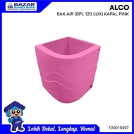 Alco - Bak Air Mandi Sudut Luxury Fiber Glass 120 Liter Ltr Pink