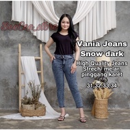 Jeans 7/9 Vania darkSnow . Jeans 7/9 stretchy material. Jeans 7/9 Tiktok