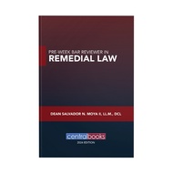 ♞,♘Pre-Week Bar Reviewer in Remedial Law (2024) by Dean Salvador N. Moya II, LL.M.