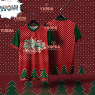 【Free Custom Name & Number】2026 new year Merry Christmas print tshirt Christmas gifts tshirt Xmas ts