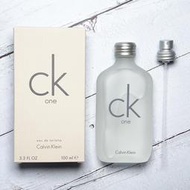 【Orz美妝】CK One 中性淡香水 100ml 200ML Calvin Klein【全新正品】