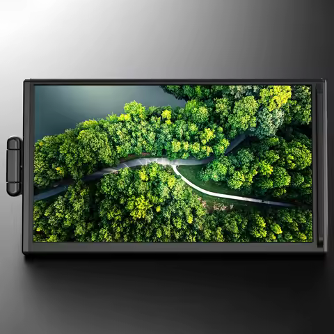 14.1 Inch Laptop Extended Screen Type-C/HDMI Compatible Foldable Gaming Monitor Panel Plug and Play 