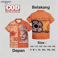 Malaysian Ringgit Polo Shirt RM100 | Exclusive Banknote Pattern, Unisex Short Sleeve Polo. Sizes 100