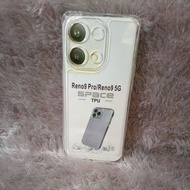 SoftCase Casing OPPO RENO 9 5G RENO 9 PRO Silikon Bening Trasparan Pelindung Belakang HP+Camera