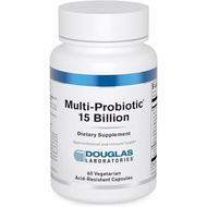 Douglas Laboratories Multi-Probiotic 15 Billion | Multi-Strain Shelf Stable Probiotic with Prebiotic