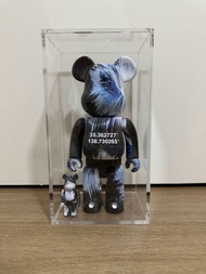 Bearbrick acrylic display case (Preassembled) 400% and 100%