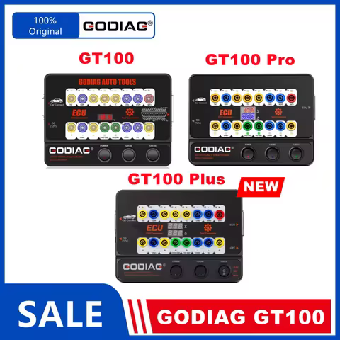 GODIAG GT100 GT100Pro GT100PLUS 24V-12V AUTO TOOLS OBD II Break Out Box ECU Connector