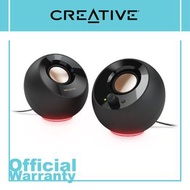 CREATIVE - Pebble SE 時尚 2.0 USB 電腦喇叭 電腦/筆記本電腦專用 (黑色) 原裝行貨 一年保養