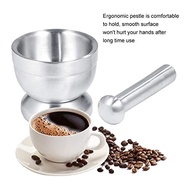 Stainless Steel Mortar Pestle Set Garlic Spice Grinder Pharmacy Herbs Bowl Mill Grinder Kitchen Tool