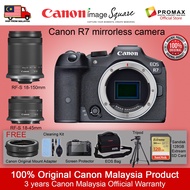 Canon EOS R7 / Canon R7 KIT Mirrorless Camera RF-S 18-45MM / 18-150MM (FREE Canon Mount Adapter EF-EOS R AND MERMORY CARD)