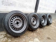 Velg kaleng custom R 15 lebar 7/8  PCD 4x100 cocok untuk berbagai jenis sedan.