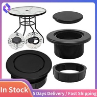 Outdoor Patio Table Umbrella Hole Ring Plug Cap Set for Garden Table Parasol, Hole Cover & Pole Stab