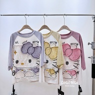 Cute Kitty Bow T-Shirt [QCCC T-Shirt] 420