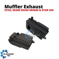 MUFFLER EXHAUST STIHL SR400 SR420 SR5600 MIST BLOWER MESIN SEMUR RACUN TURBO
