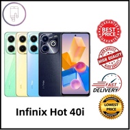 Infinix Hot 40i (8GB RAM + 256GB ROM) 6.56" Inch 50MP Original New With 1 Year Warranty By Infinix Malaysia
