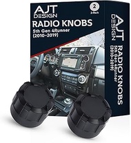 AJT DESIGN Radio Knobs for 5th Gen 4Runner - Black
